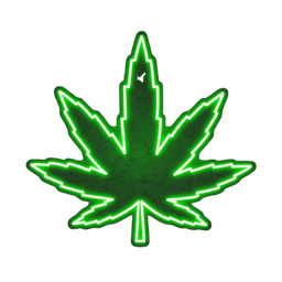 Neon Green Leaf